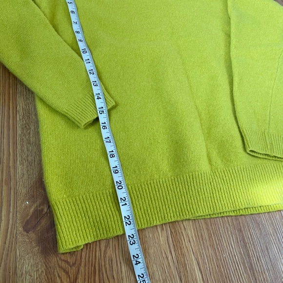 Bliss Vibrant Green boat Neck Sweater - Picture 3 of 7